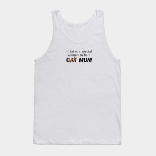 It takes a special woman to be a cat mum - Bengal oil painting word art Tank Top